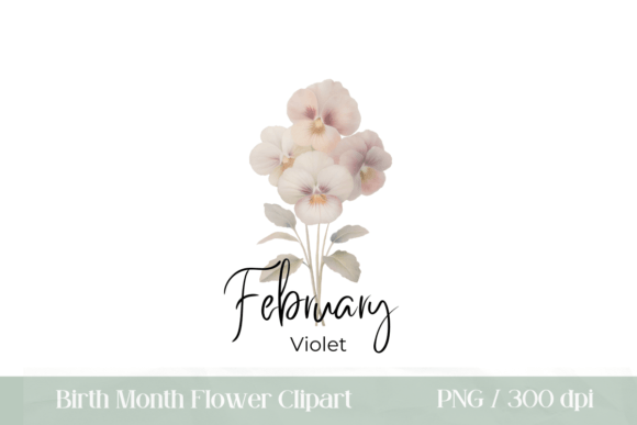 Download February Birth Month Flower Violet - Month Collection