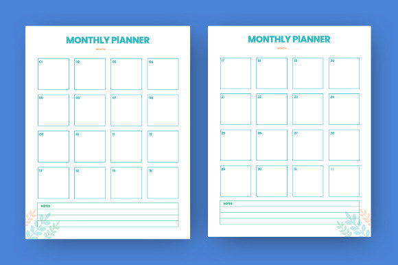 Download Monthly Planner Activity Journal Kdp - Month Collection