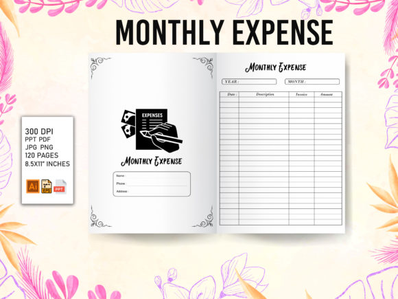 Download Monthly Expense - KDP Interior - Month Collection