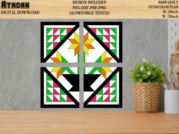 Download Farmhouse Quilt SVG Laser Cut Files - Quilt Collection
