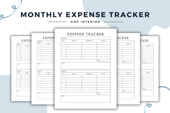Download MONTHLY EXPENSE TRACKER Interior - Month Collection