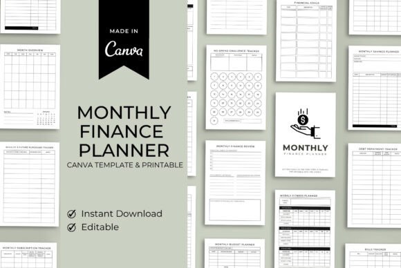 Download Monthly Finance Planner Template - Monthly finance planner Collection
