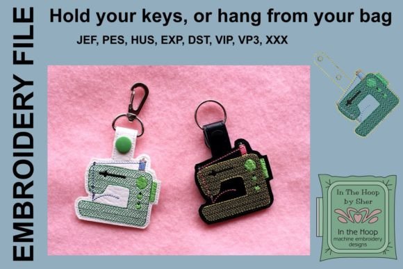 Download Sewing Machine Key Fob - Sewing Collection