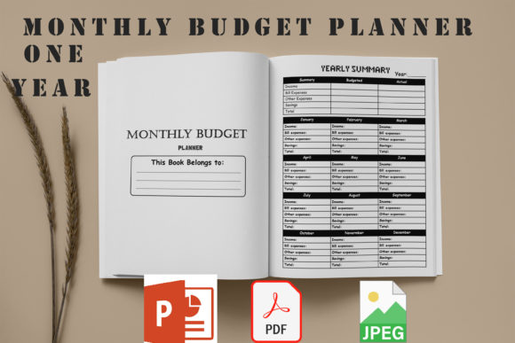 Download Financial Monthly Budget Planner for Kdp - Month Collection