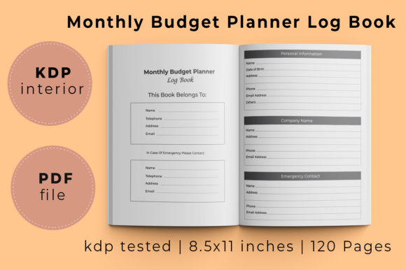 Download Monthly Budget Planner - Month Collection